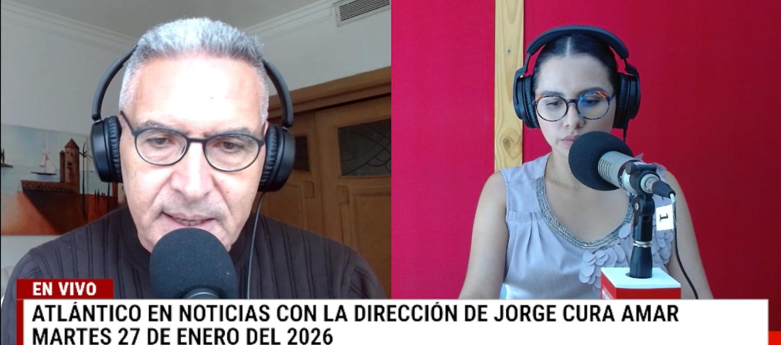 Transmisión de Atlántico en Noticias.