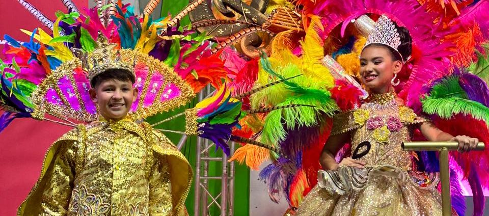 Reyes Infantiles del Carnaval de Santo Tomás.