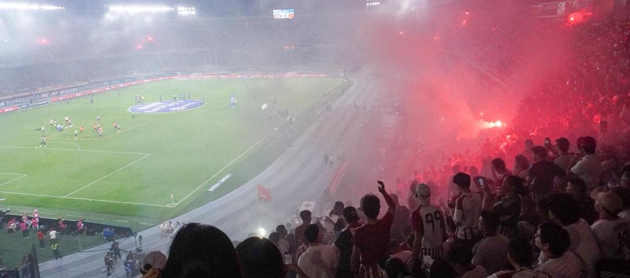 El estadio Metropolitano Roberto Meléndez en la final Junior vs. Tolima. 