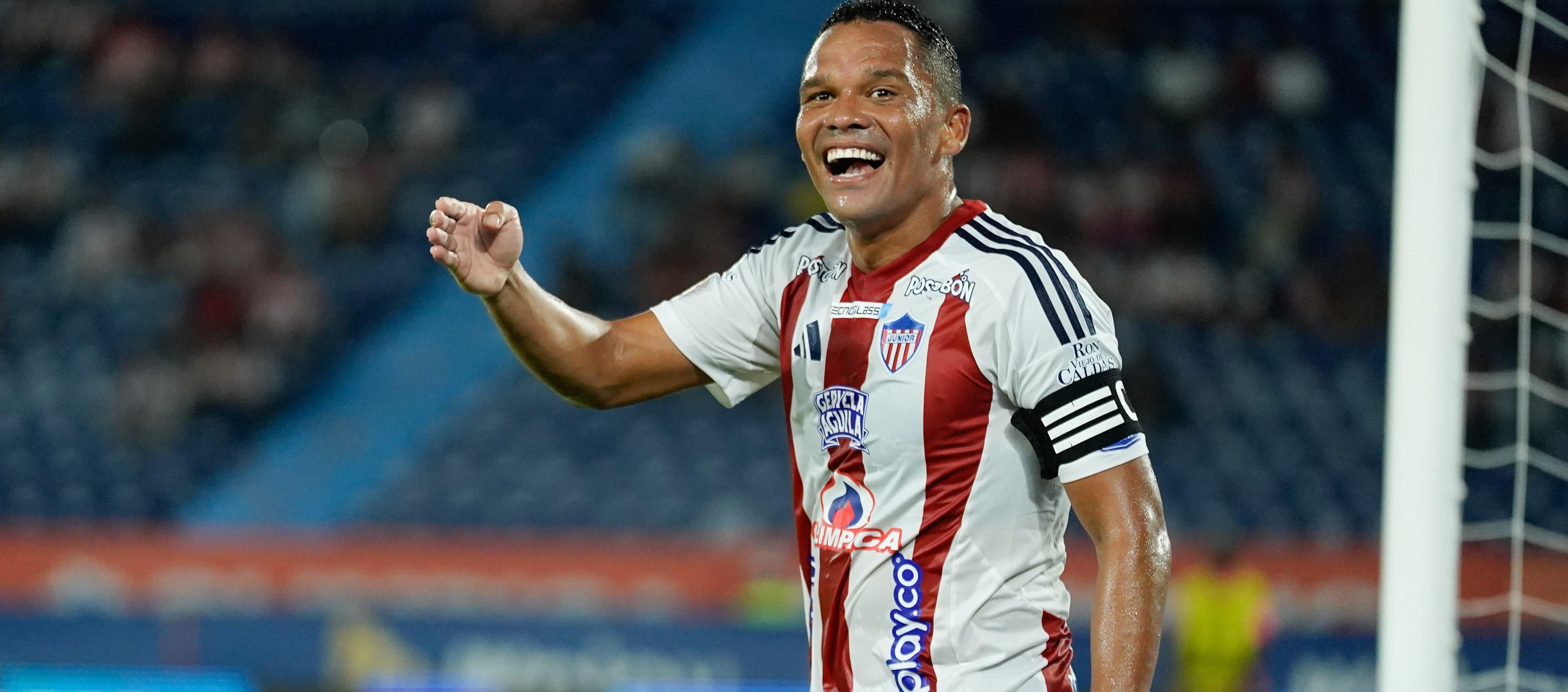 Carlos Bacca, delantero de Junior.
