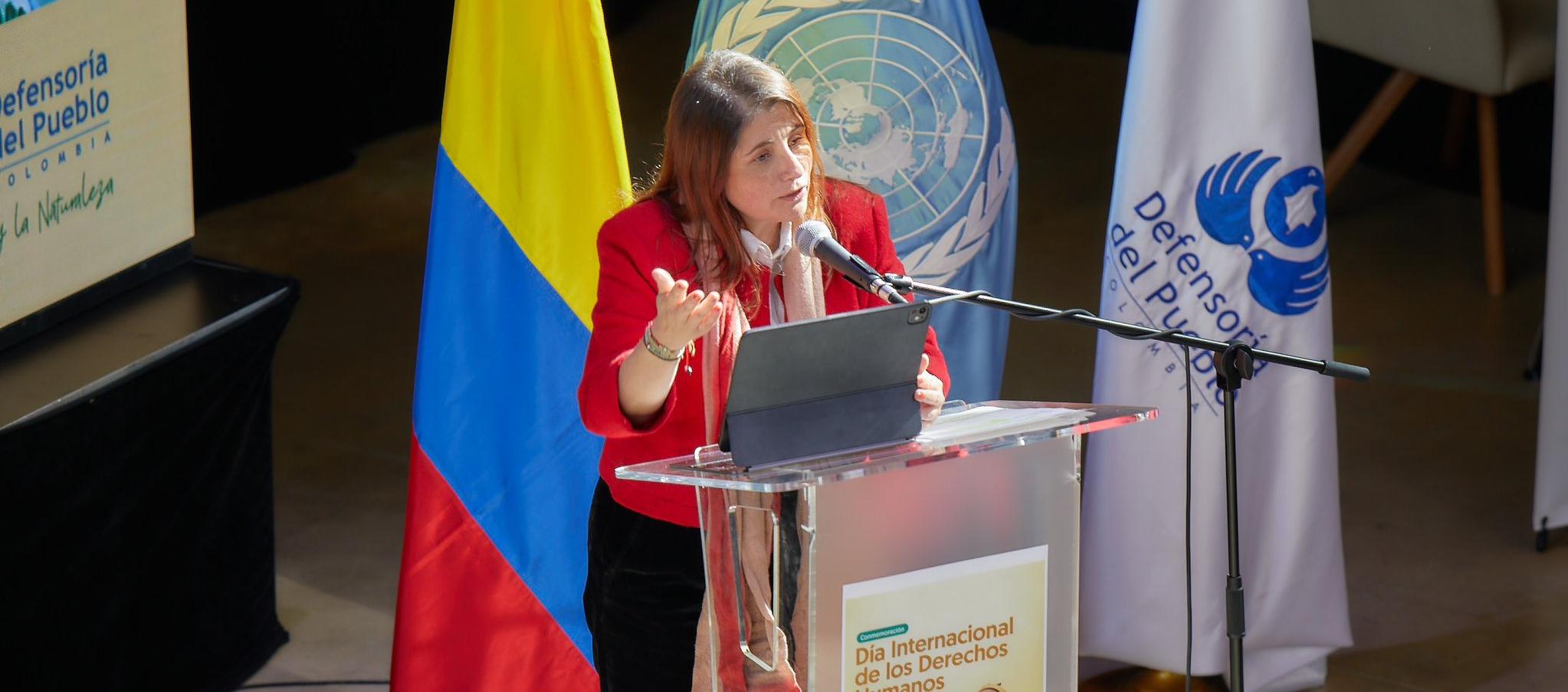 Iris Marín, defensora del Pueblo.