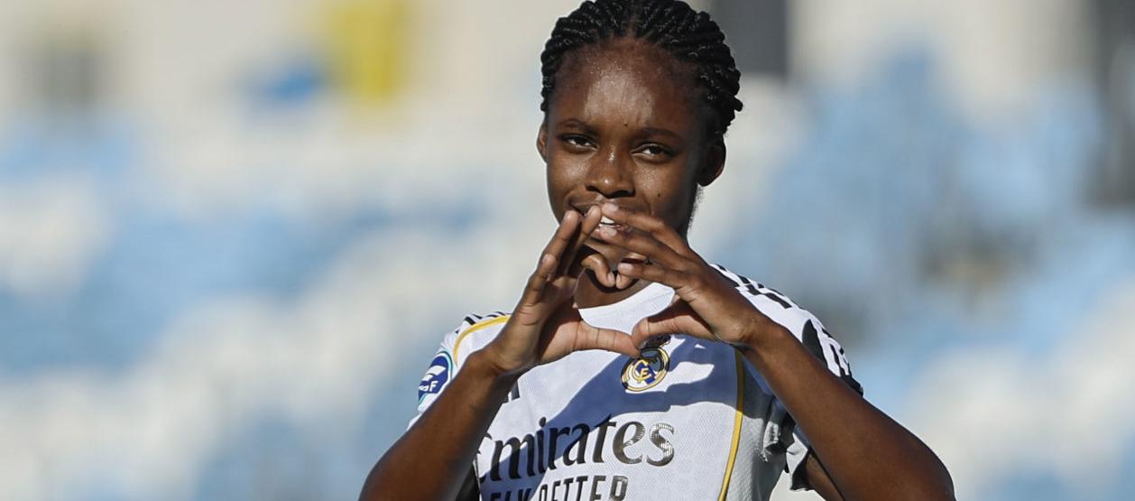 La colombiana Linda Caicedo, delantera del Real Madrid. 
