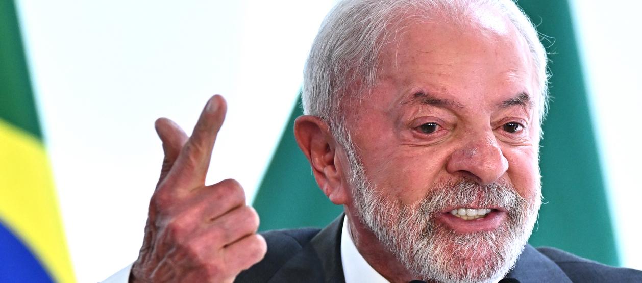 Luiz Inácio Lula da Silva, presidente de Brasil. 
