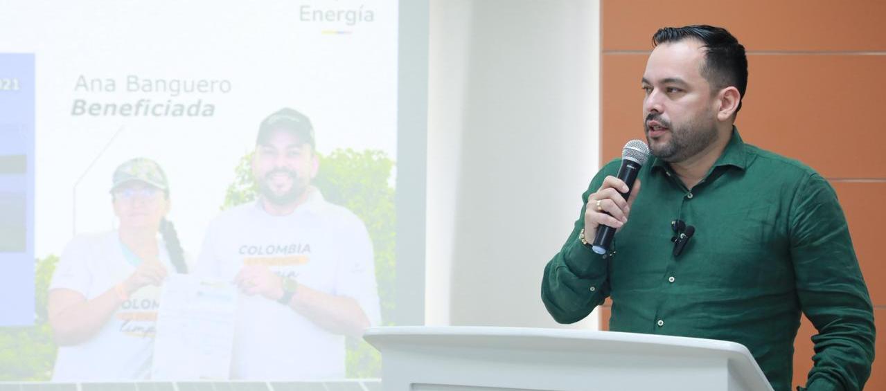 Edwin Palma, ministro de Minas y Energía. 