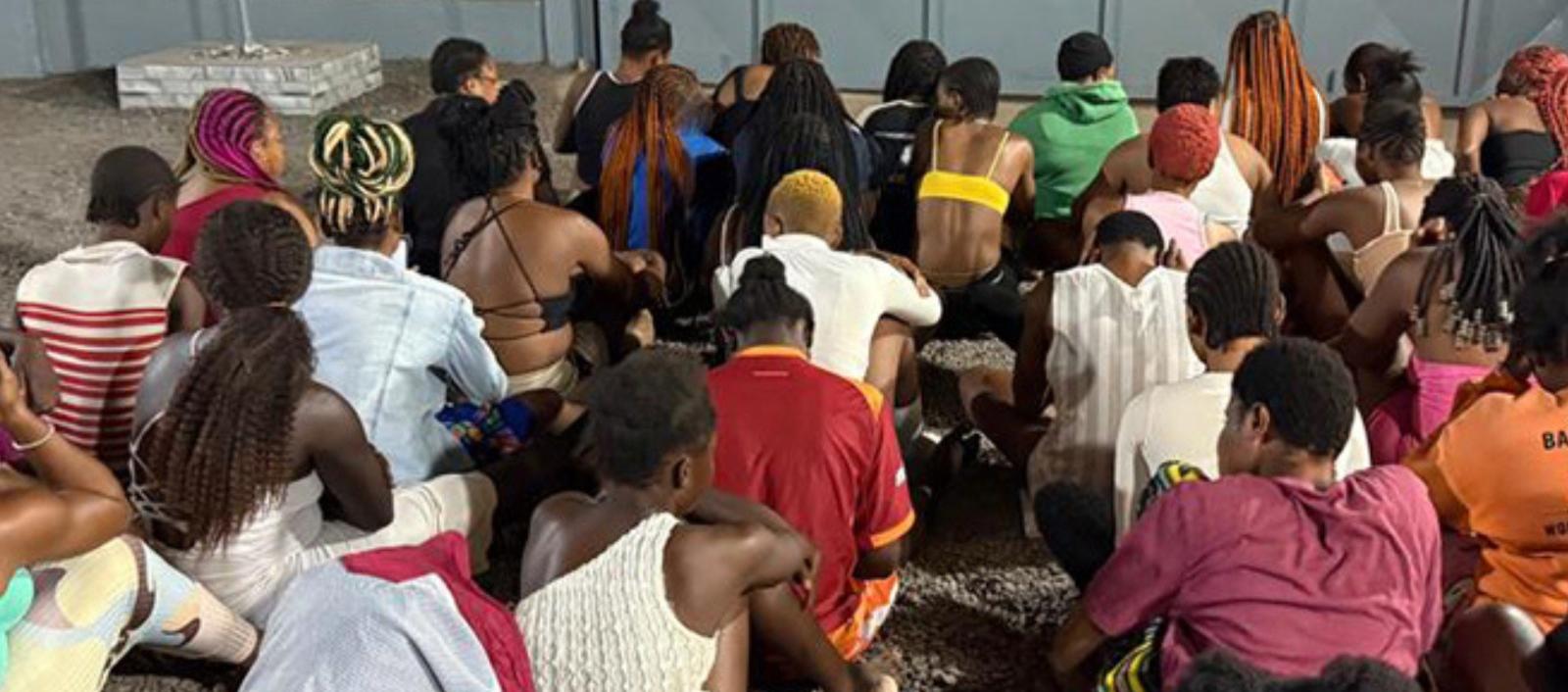 Operación contra inmigración ilegal y trata de personas