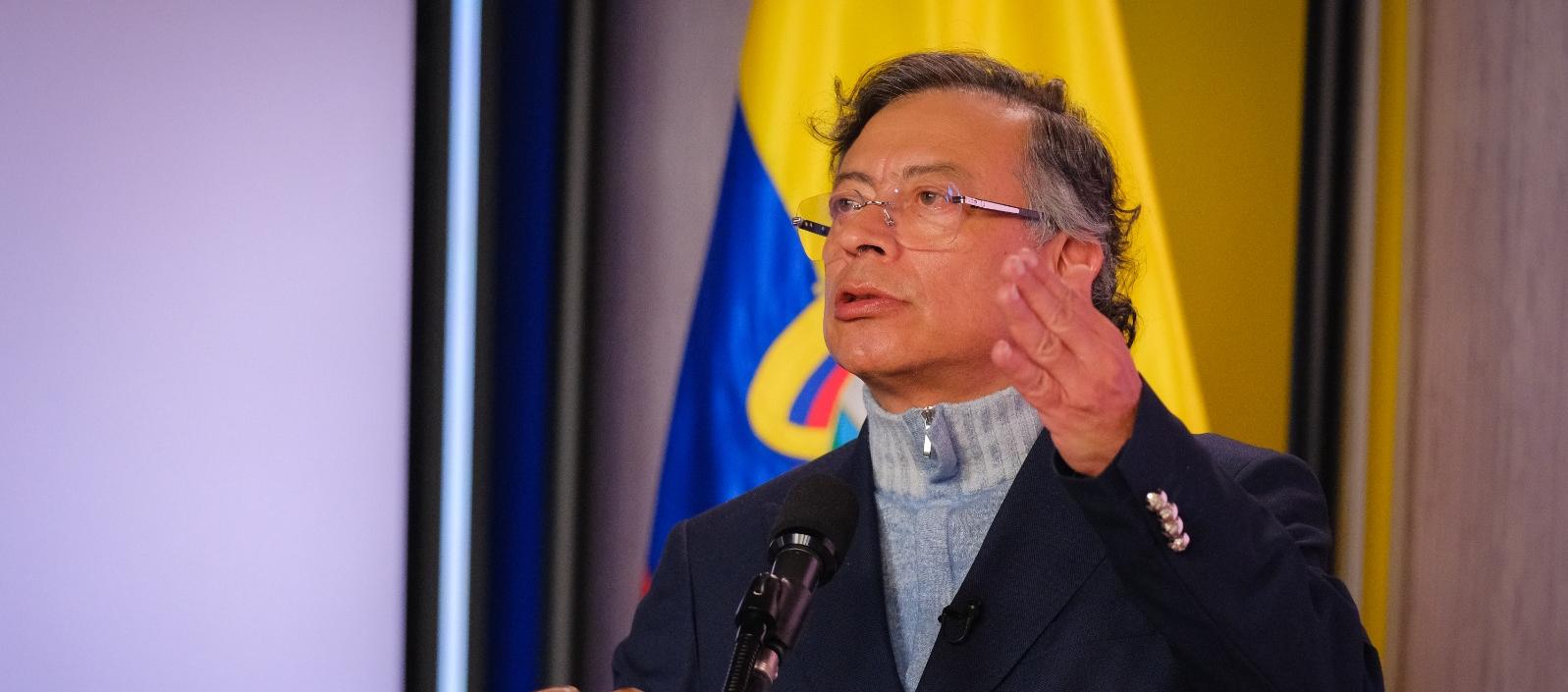 Gustavo Petro, presidente de Colombia.