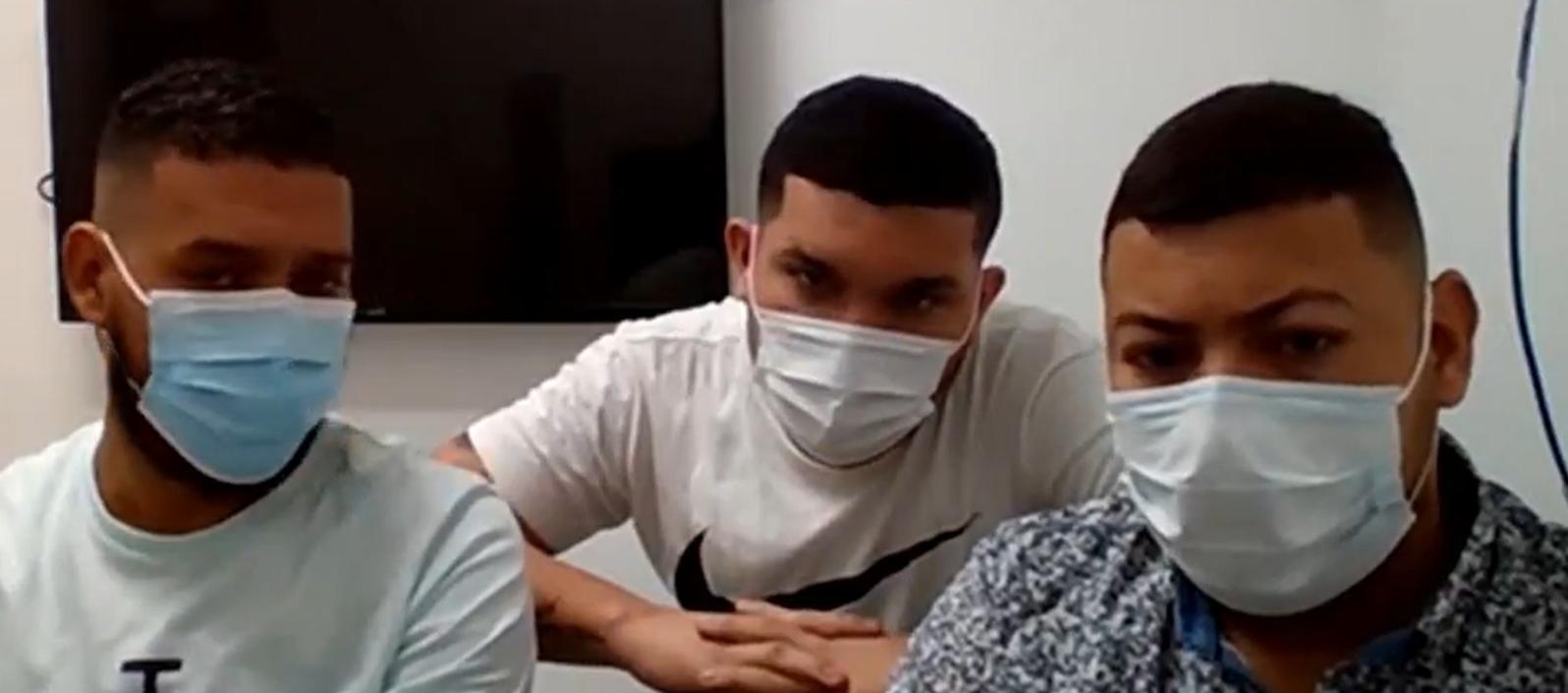 Policías capturados