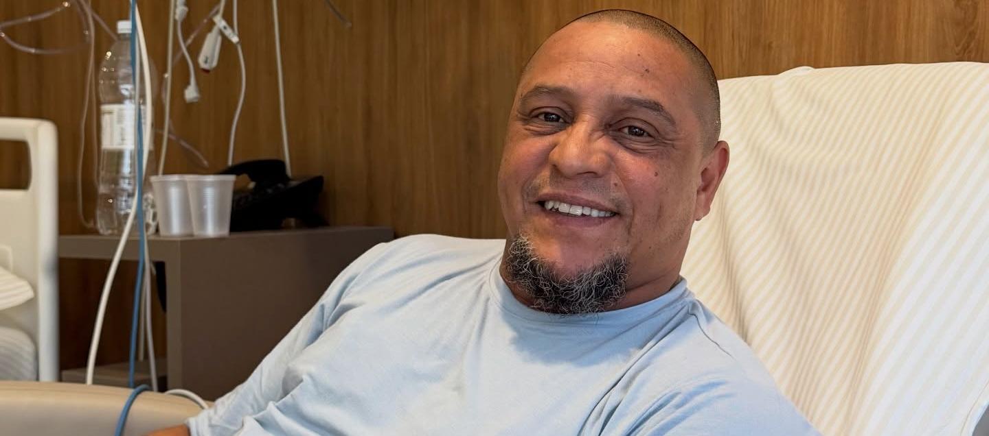 Roberto Carlos fue intervenido el lunes en el Hospital Vila Nova Star de São Paulo.