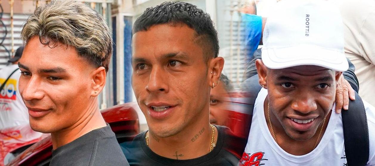 Jannenson Sarmiento, Juan David Ríos y Kevin Pérez, nuevos jugadores del Junior.