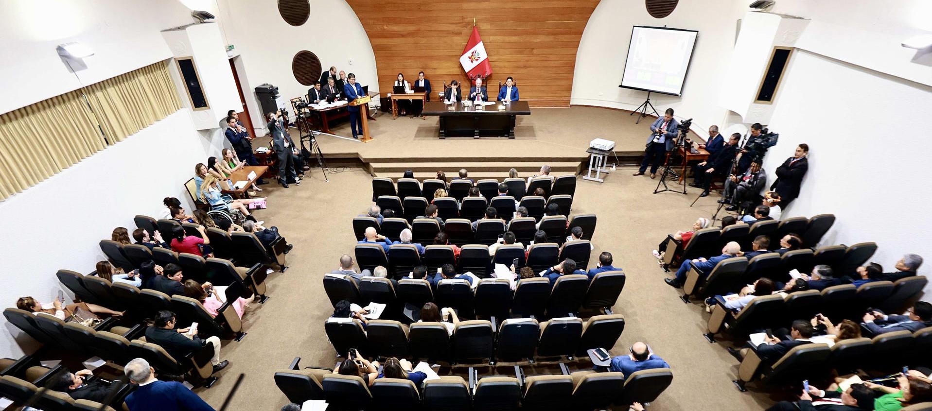 Congreso peruano.