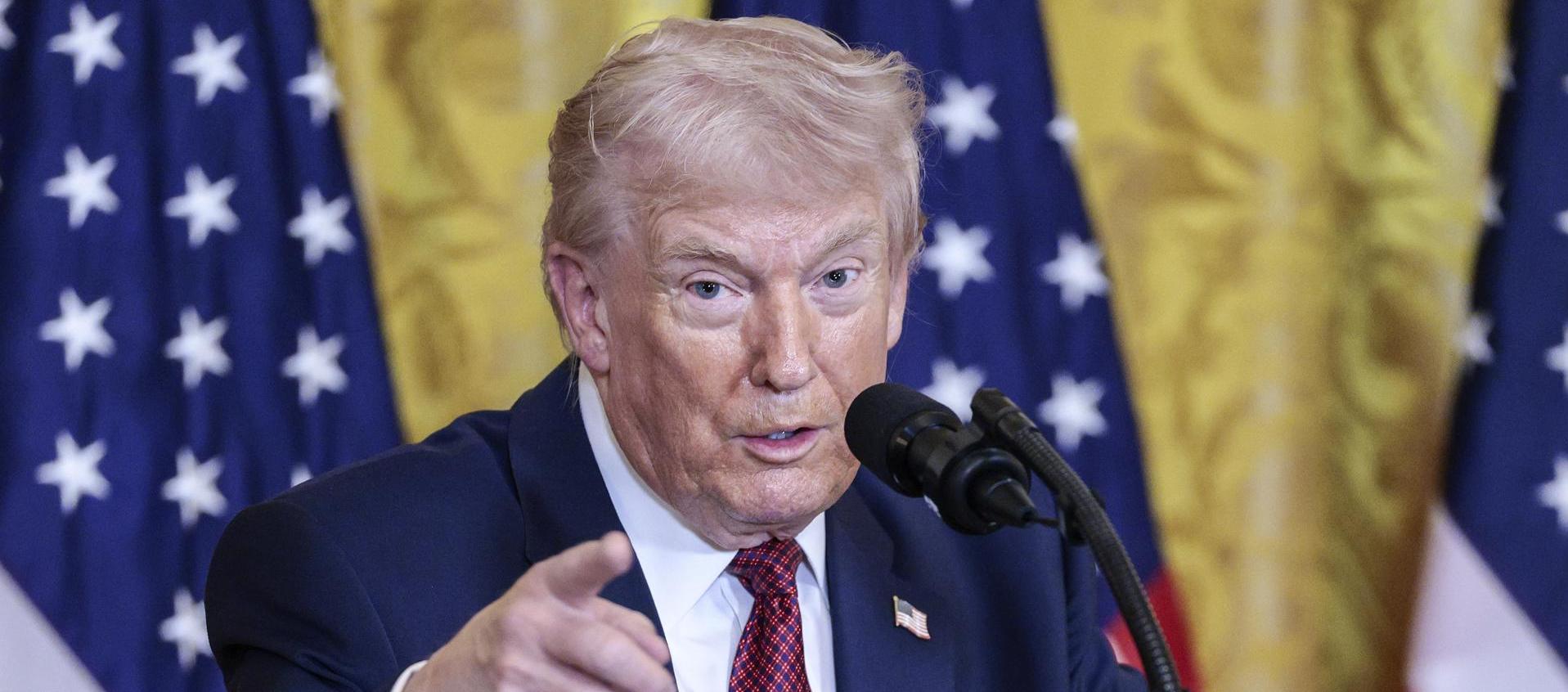 Donald Trump, Presidente de Estados Unidos.