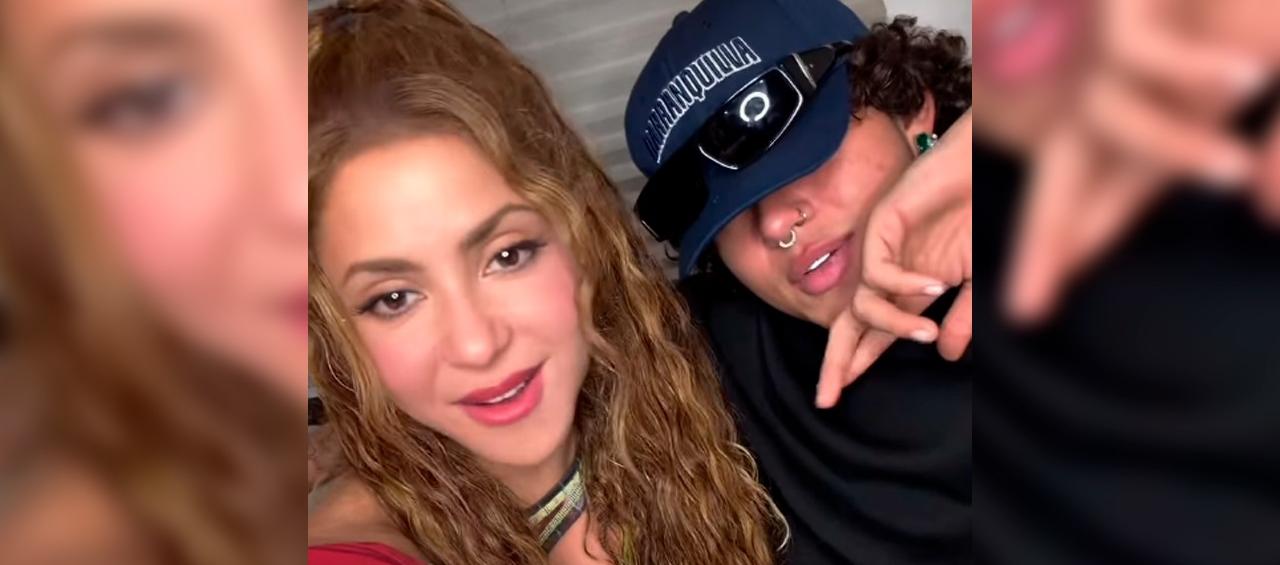Shakira y Beéle.