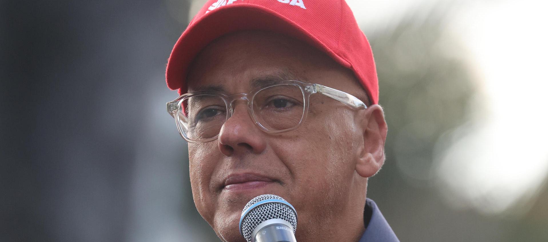 Jorge Rodríguez, presidente de la Asamblea Nacional de Venezuela.