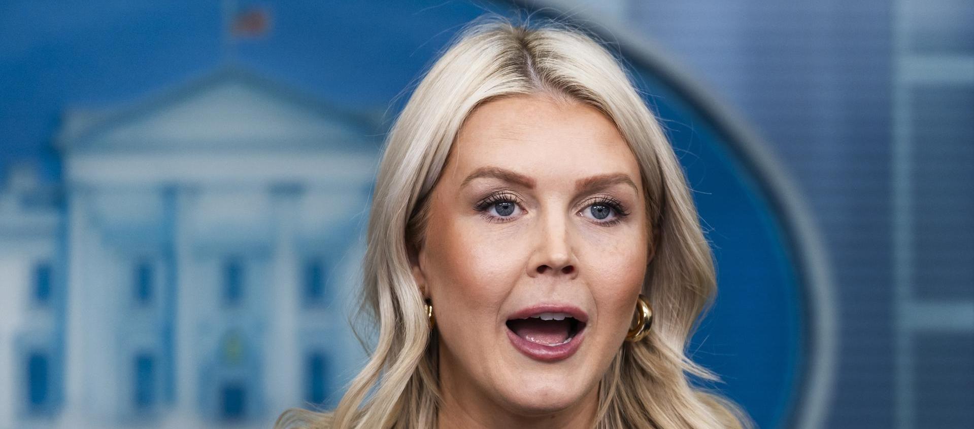 Secretaria de prensa de la Casa Blanca, Karoline Leavitt.
