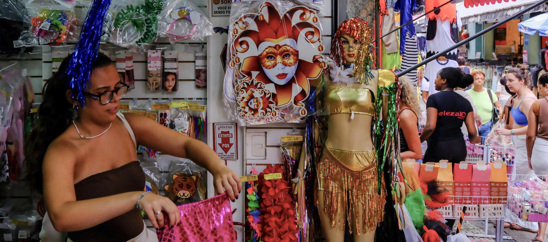 Carnaval en Río de Janeiro.