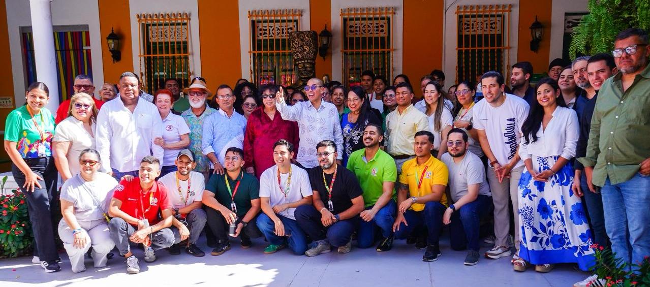 Directivos de las distintas organizaciones de Carnaval de Barranquilla
