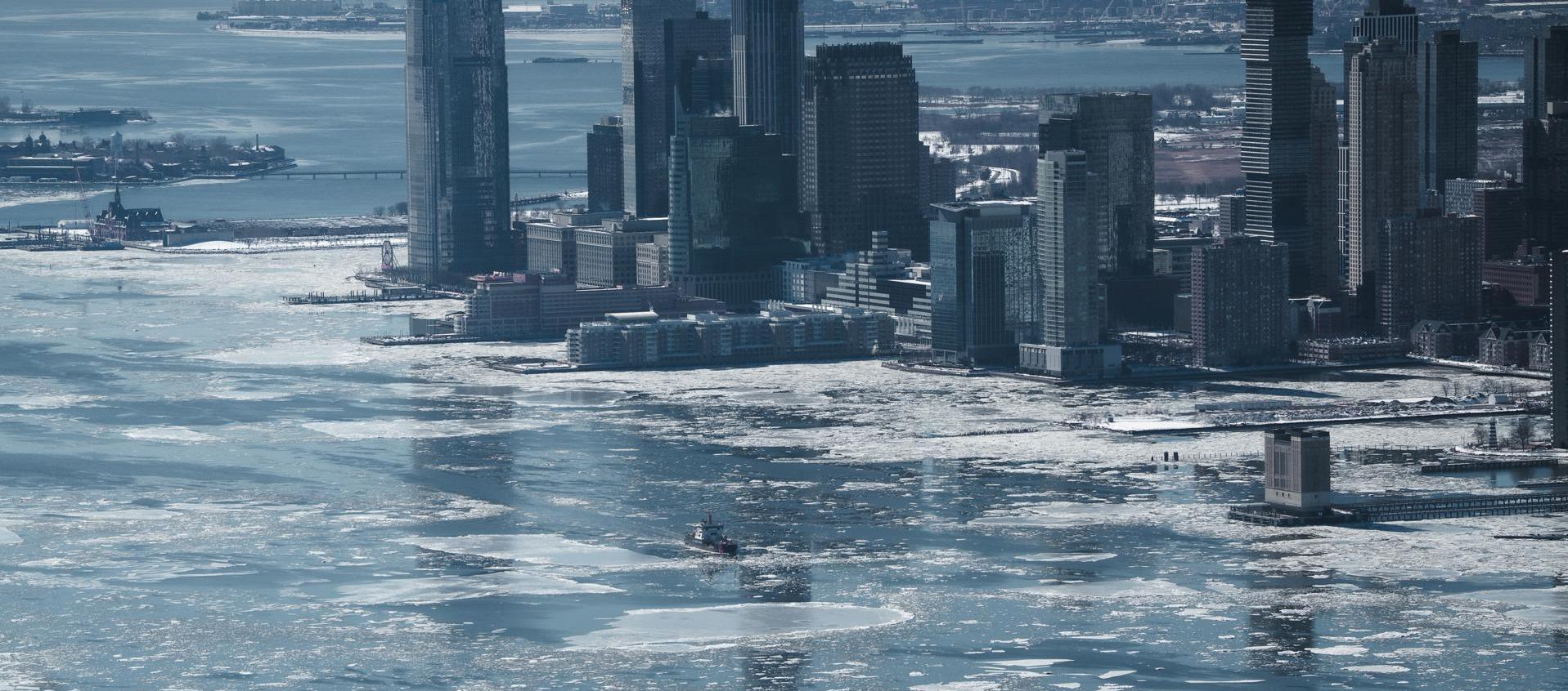 Ola de frío en Nueva York.