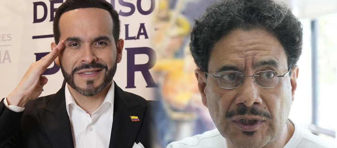 Abelardo De La Espriella e Iván Cepeda.