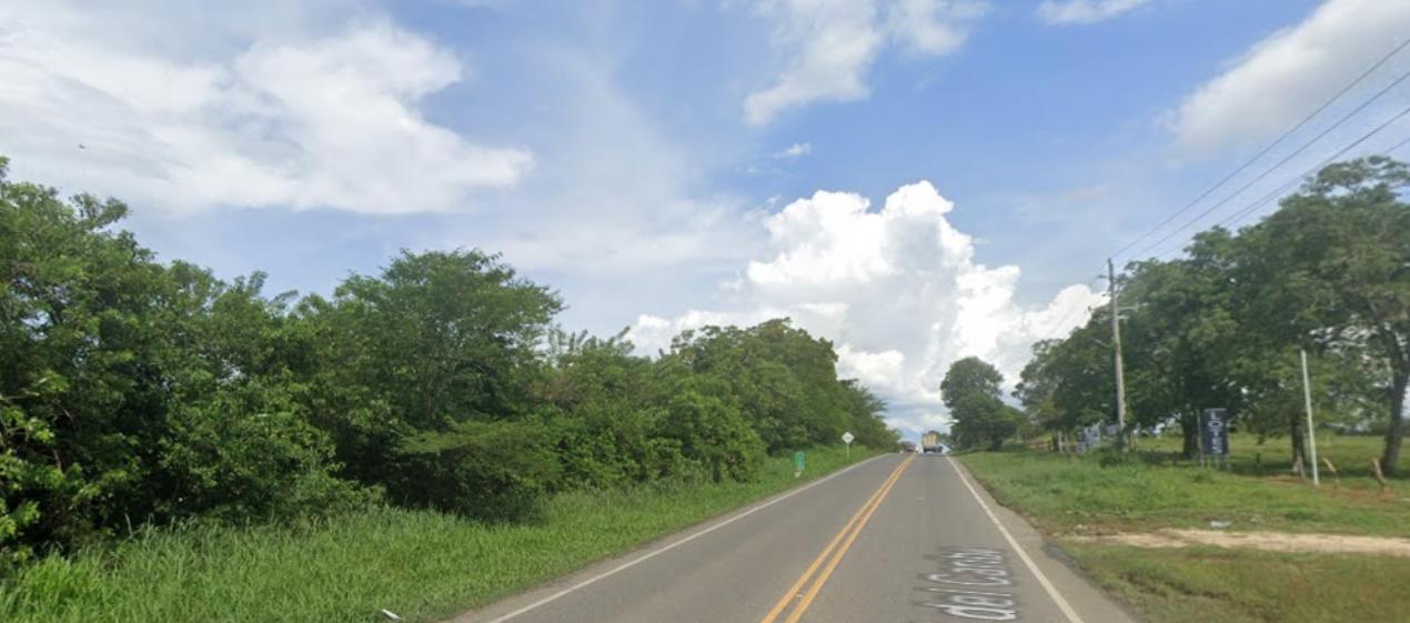 Vía La Cordialidad, en jurisdicción de Sabanalarga. 