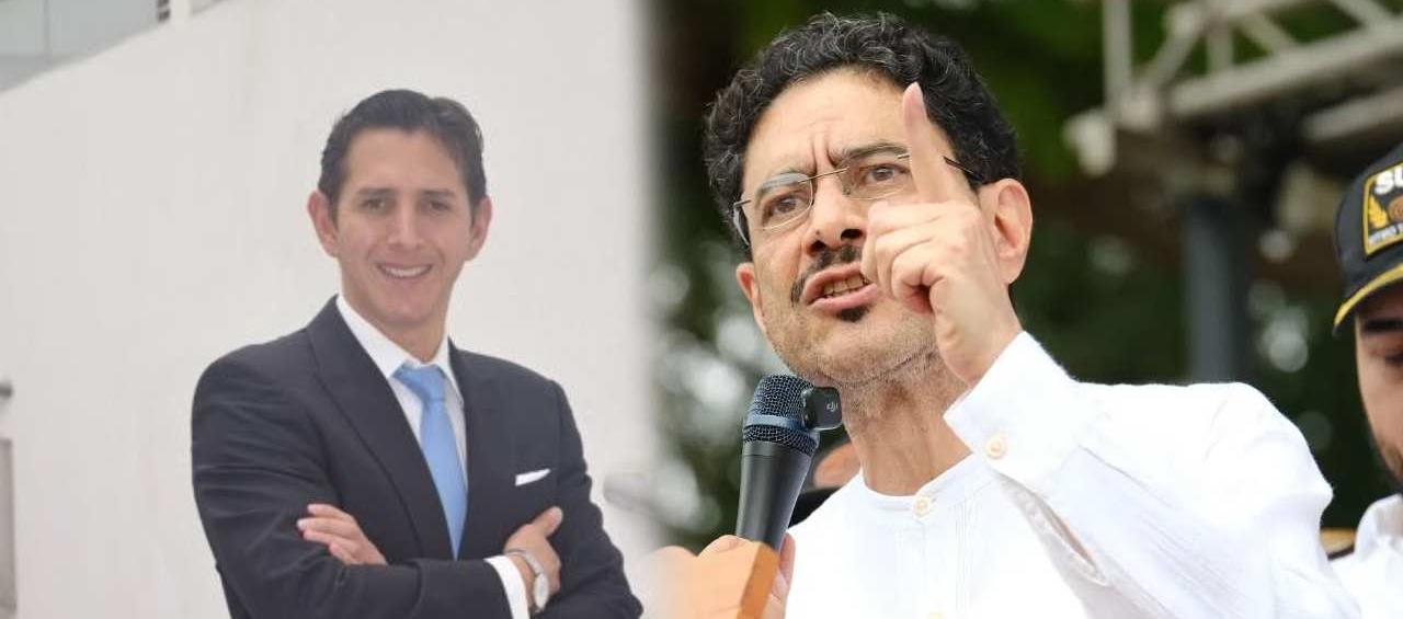 Alejandro Sánchez e Iván Cepeda.