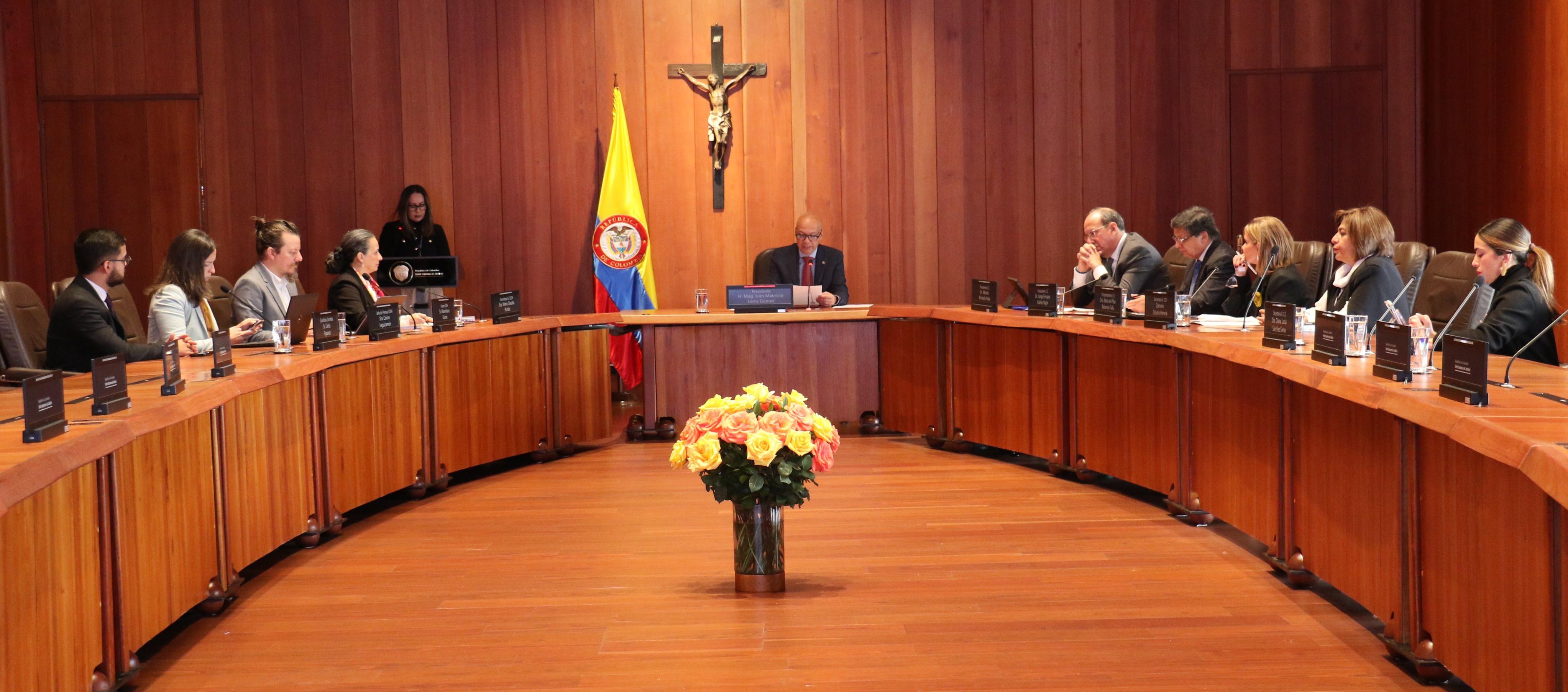 Presidentes de las altas cortes.