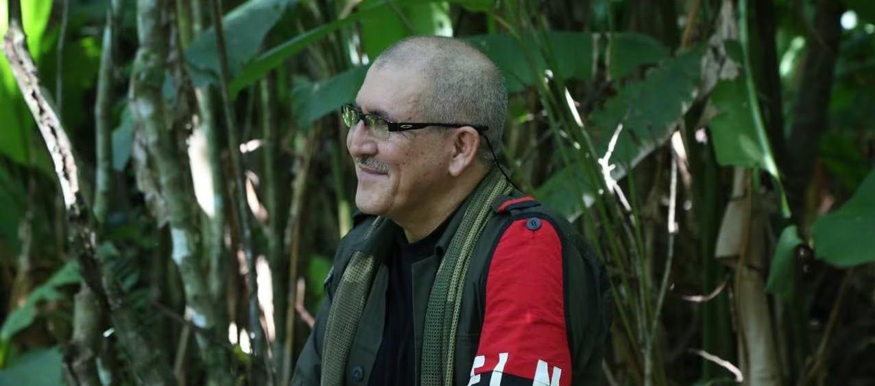 El jefe del Ejército de Liberación Nacional (ELN), Eliécer Herlinton Chamorro, alias 'Antonio García'.