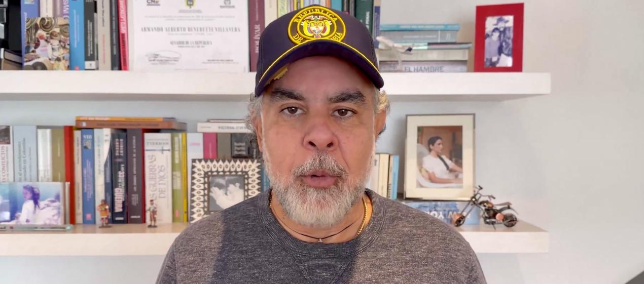 Armando Benedetti, ministro del Interior. 