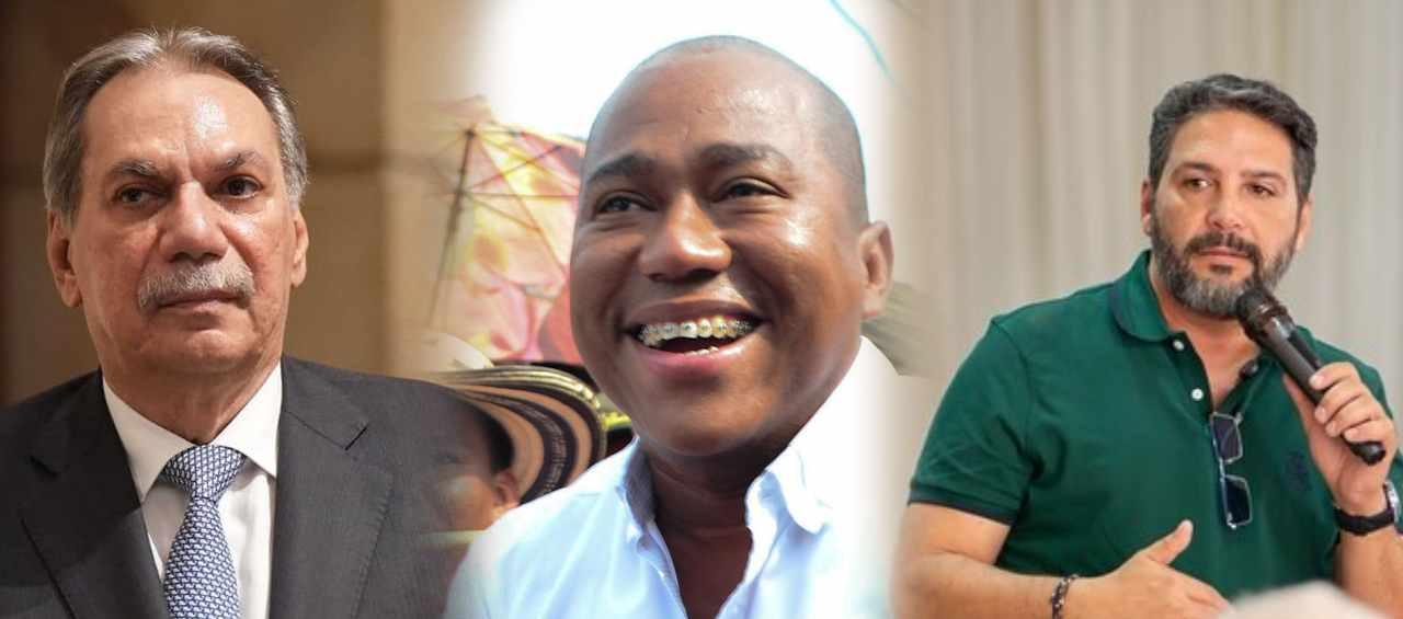 Armando Zabaraín, Gersel Pérez y Agmeth Escaf.