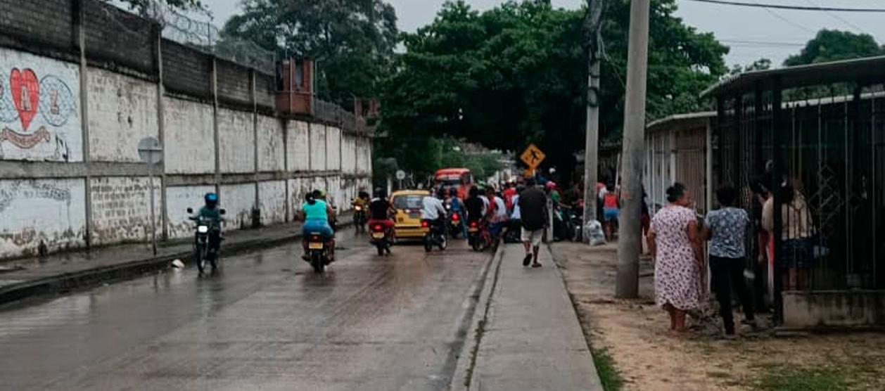 Atentado contra la Cárcel Distrital El Bosque