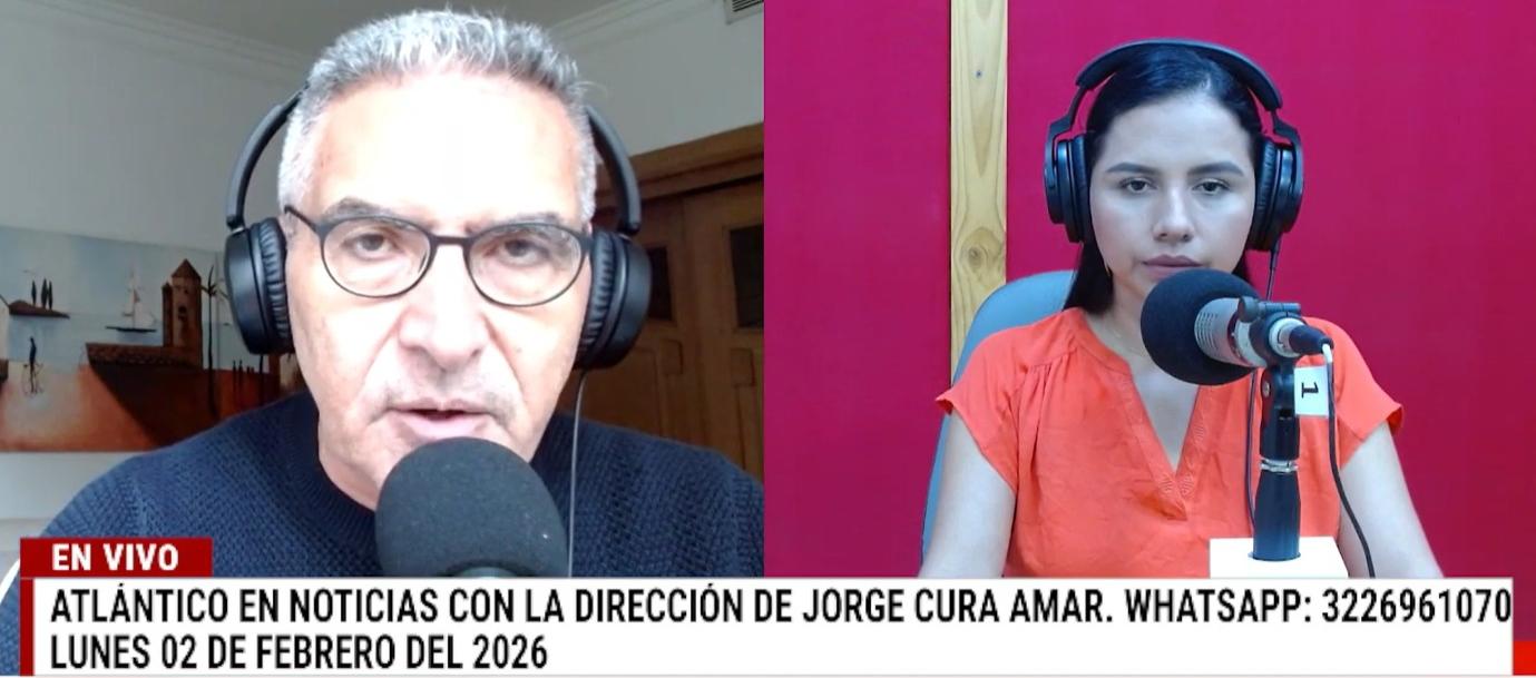 Transmisión de Atlántico en Noticias.