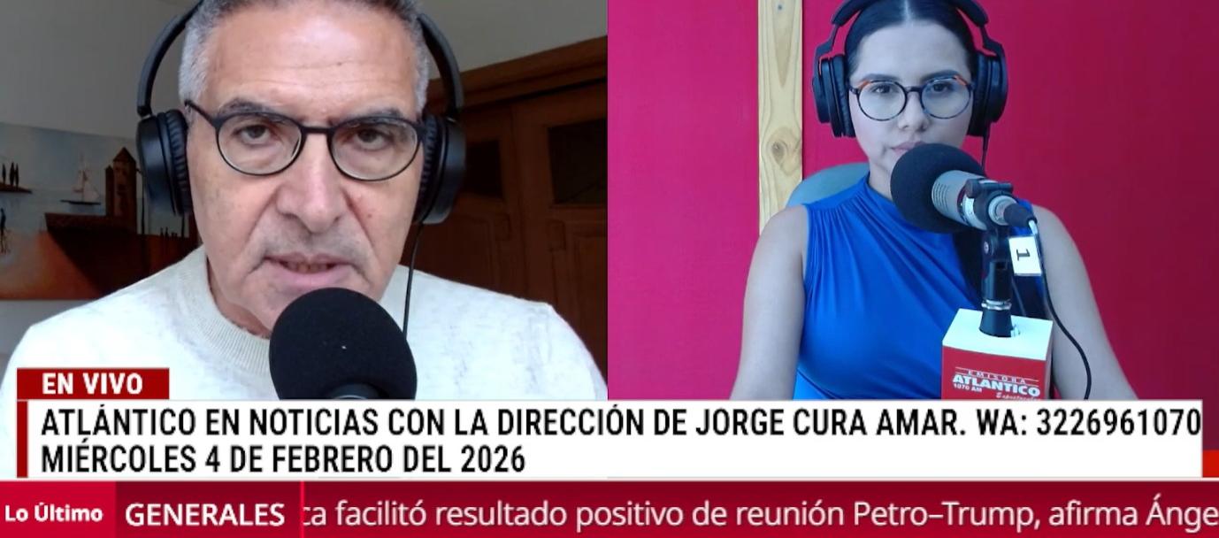 Transmisión de Atlántico en Noticias.