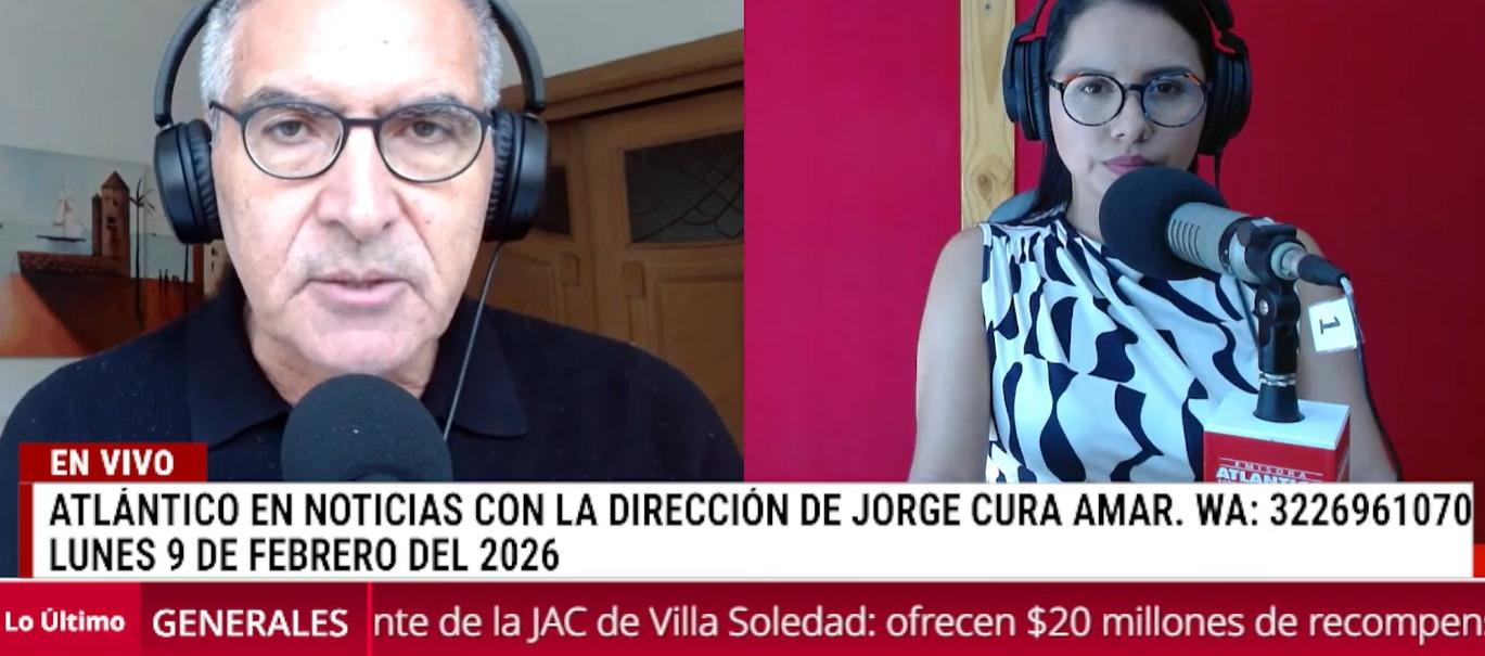Transmisión de Atlántico en Noticias.