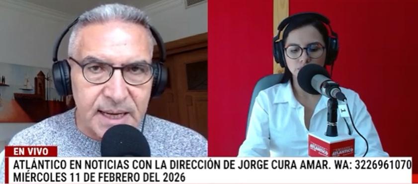 Transmisión de Atlántico en Noticias.