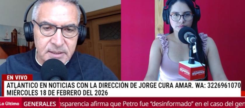 Transmisión de Atlántico en Noticias.