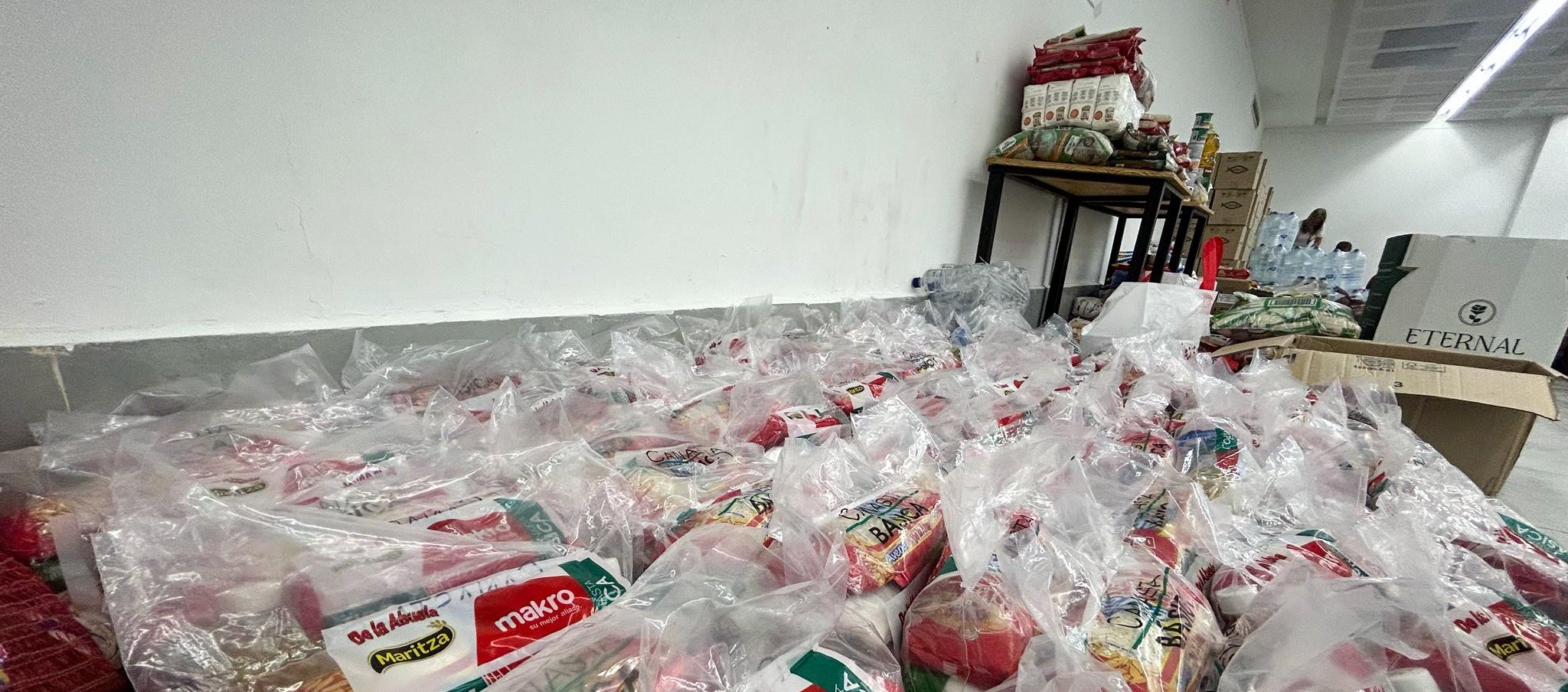 Ayudas humanitarias recolectadas en el Atlántico para los damnificados en Córdoba. 