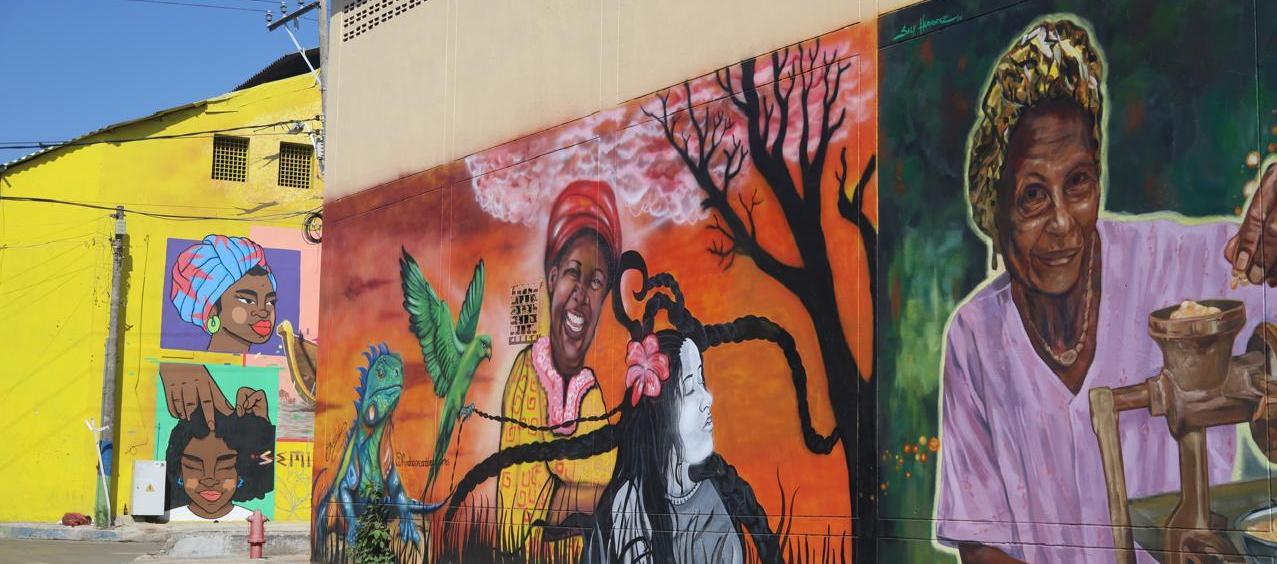 Murales de Barrio Abajo.