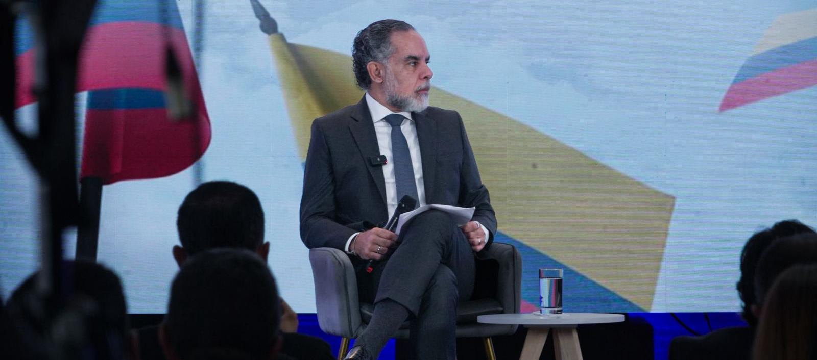 El Ministro del Interior, Armando Benedetti.