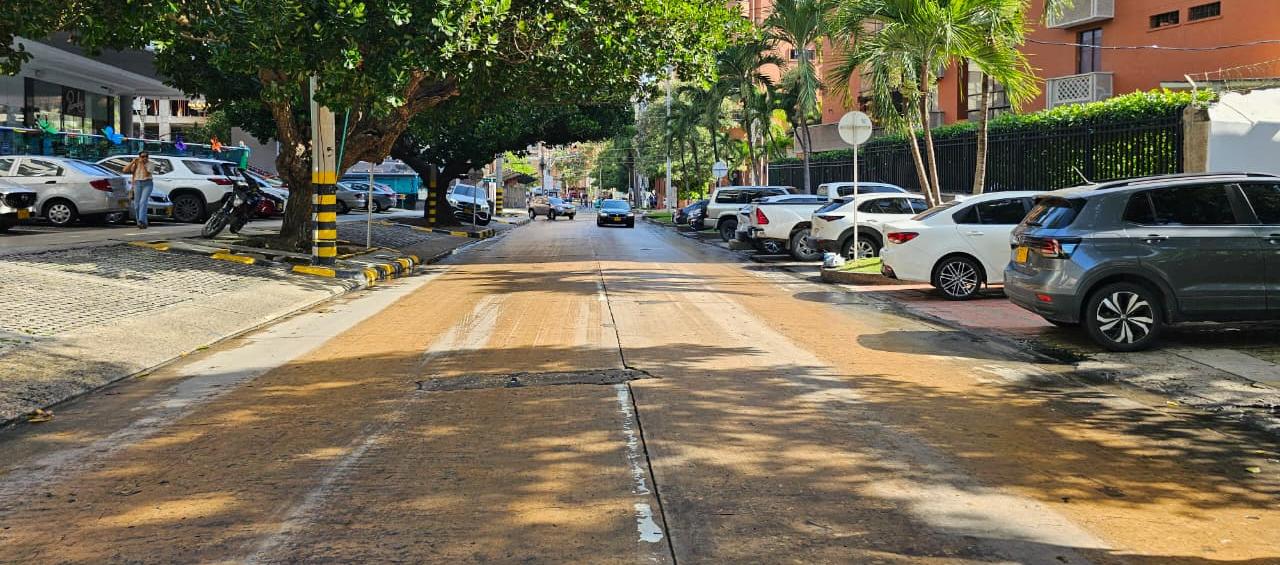 Calle 82, norte de Barranquilla.