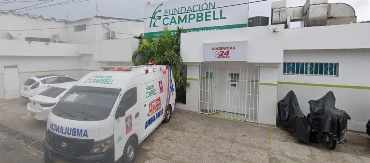 La víctima falleció en la Clínica Campbell de Malambo. 