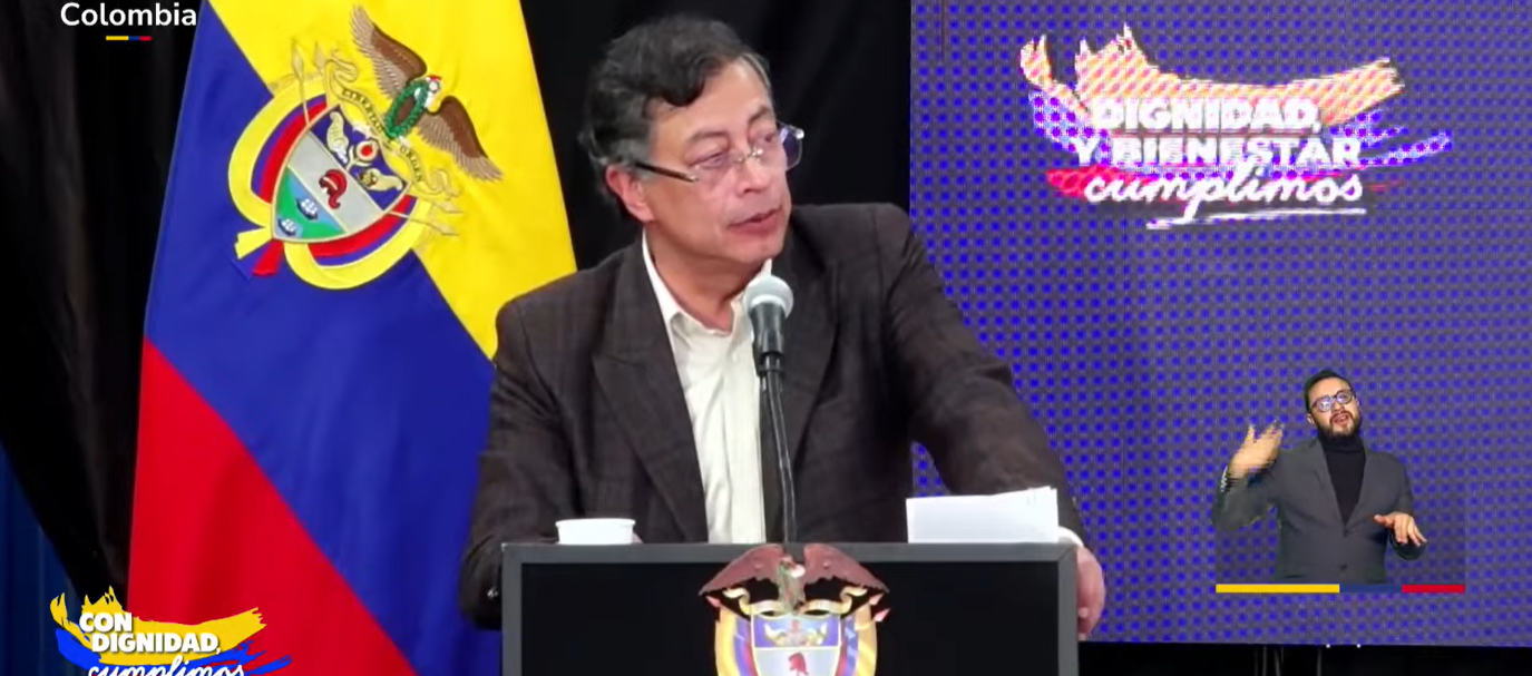 Gustavo Petro Presidente de Colombia
