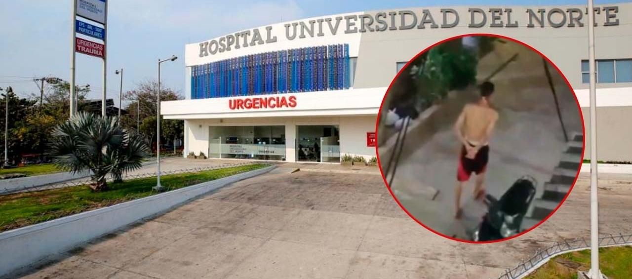 El joven que fue baleado.