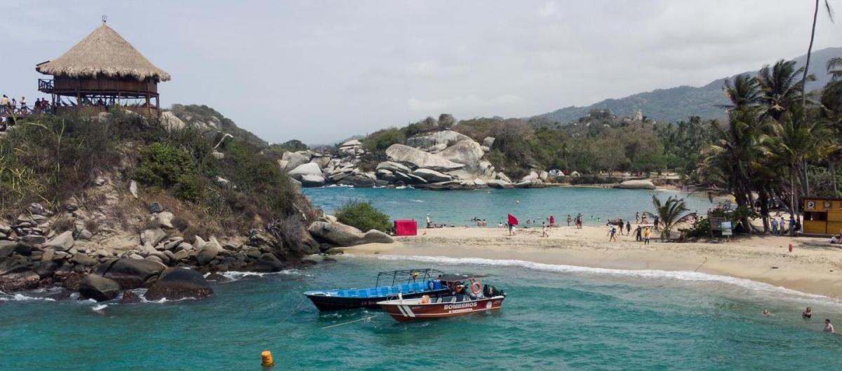 Imagen del Parque Tayrona.