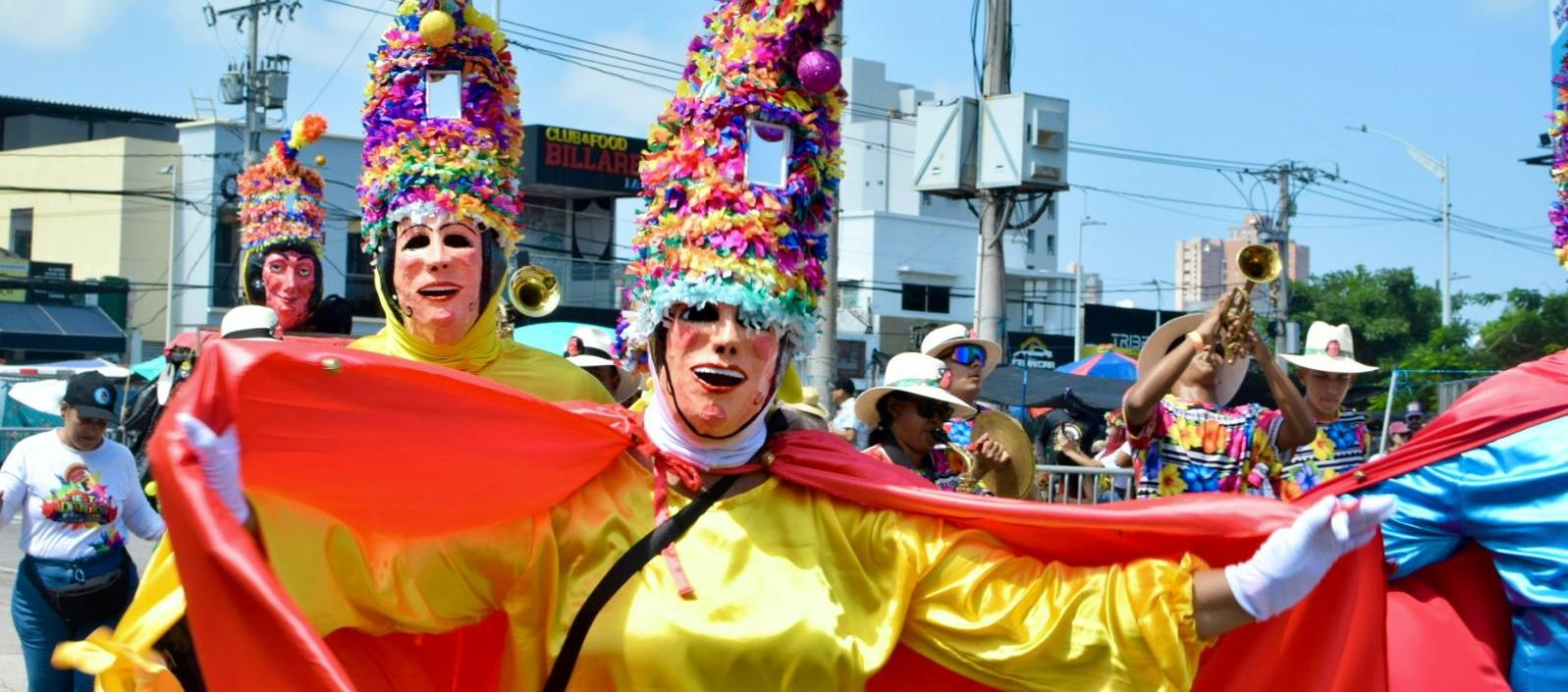 Comparsa Fiesta de los Diablitos de Santa Fe de Antioquia.