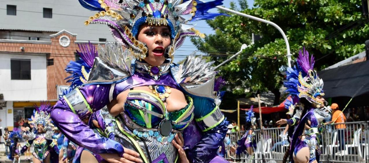 Comparsa de fantasía Fusión Caribe.