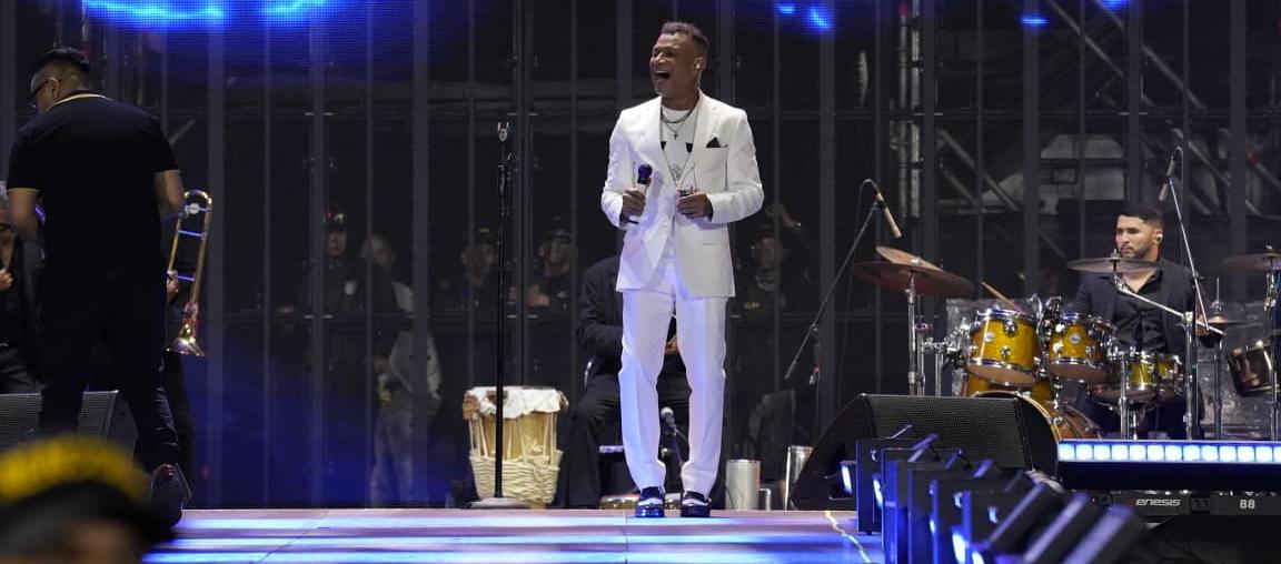 El cantante Juan Carlos Coronel.