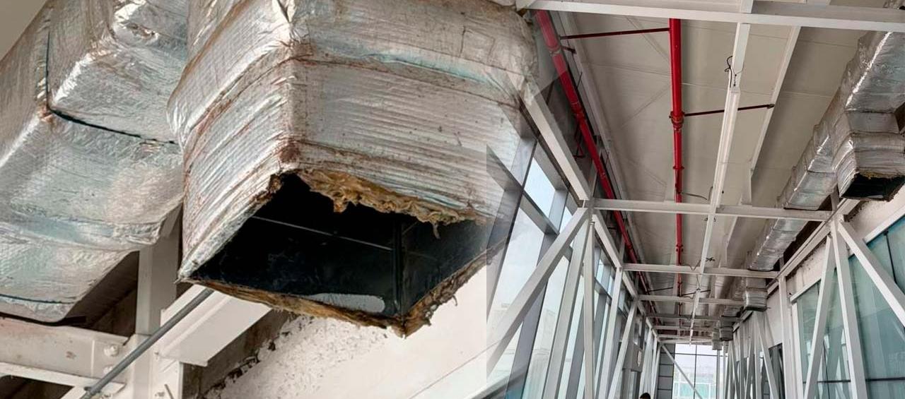 Así se encuentran las instalaciones del aeropuerto.