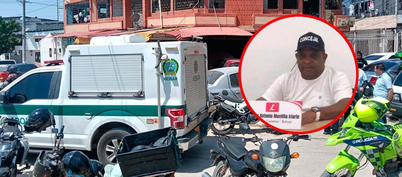 Óscar Antonio Montilla Iriarte, concejal asesinado. 