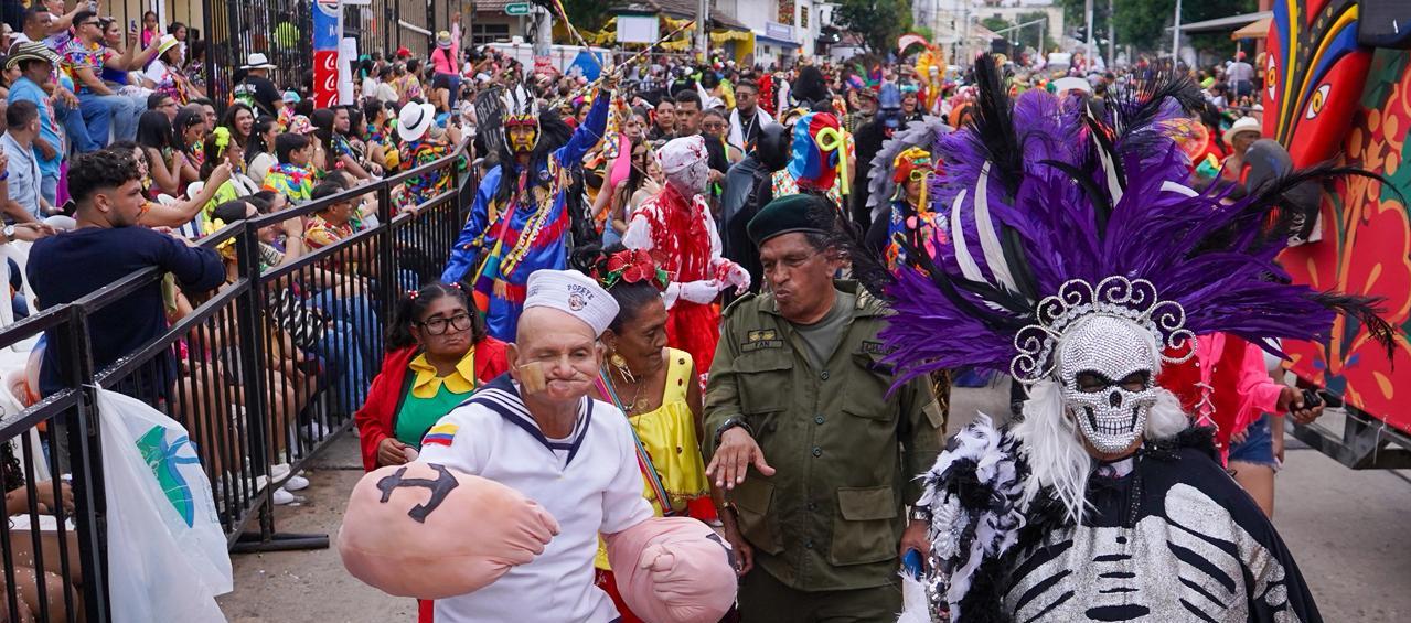 Disfraces en La Guacherna 2026.