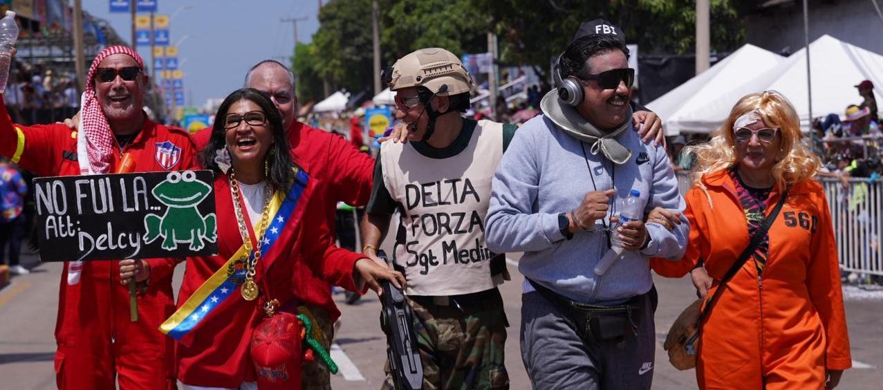 Disfraz del 'Régimen venezolano'