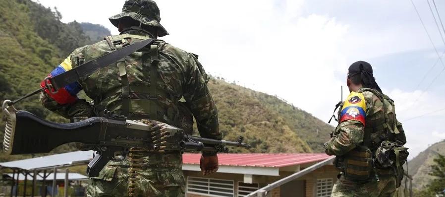 Integrantes del Estado Mayor Central de las disidencias de las FARC.